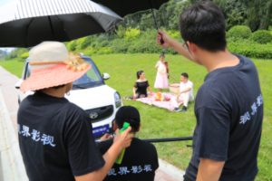  新能源汽車廣告宣傳片殺青