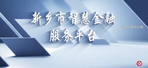數(shù)字新鄉(xiāng)。智慧金融服務(wù)平臺(tái)